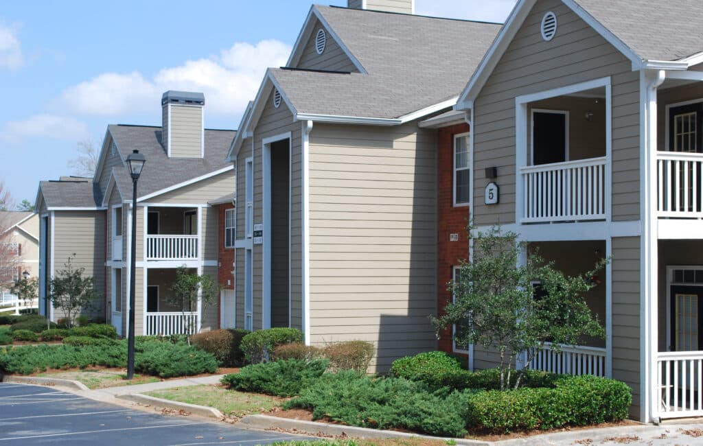 Two floor apartment complex